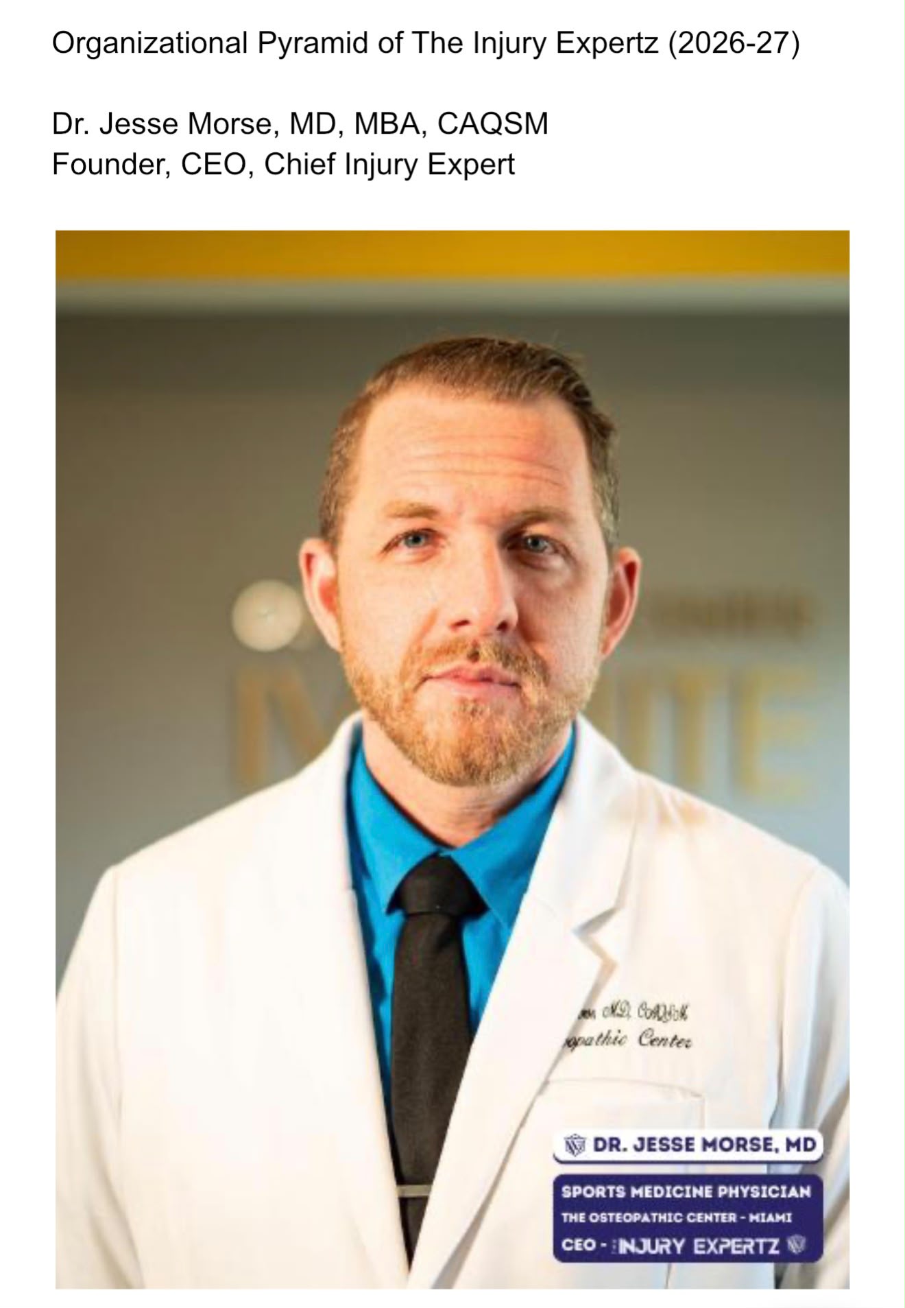 Dr. Jesse Morse